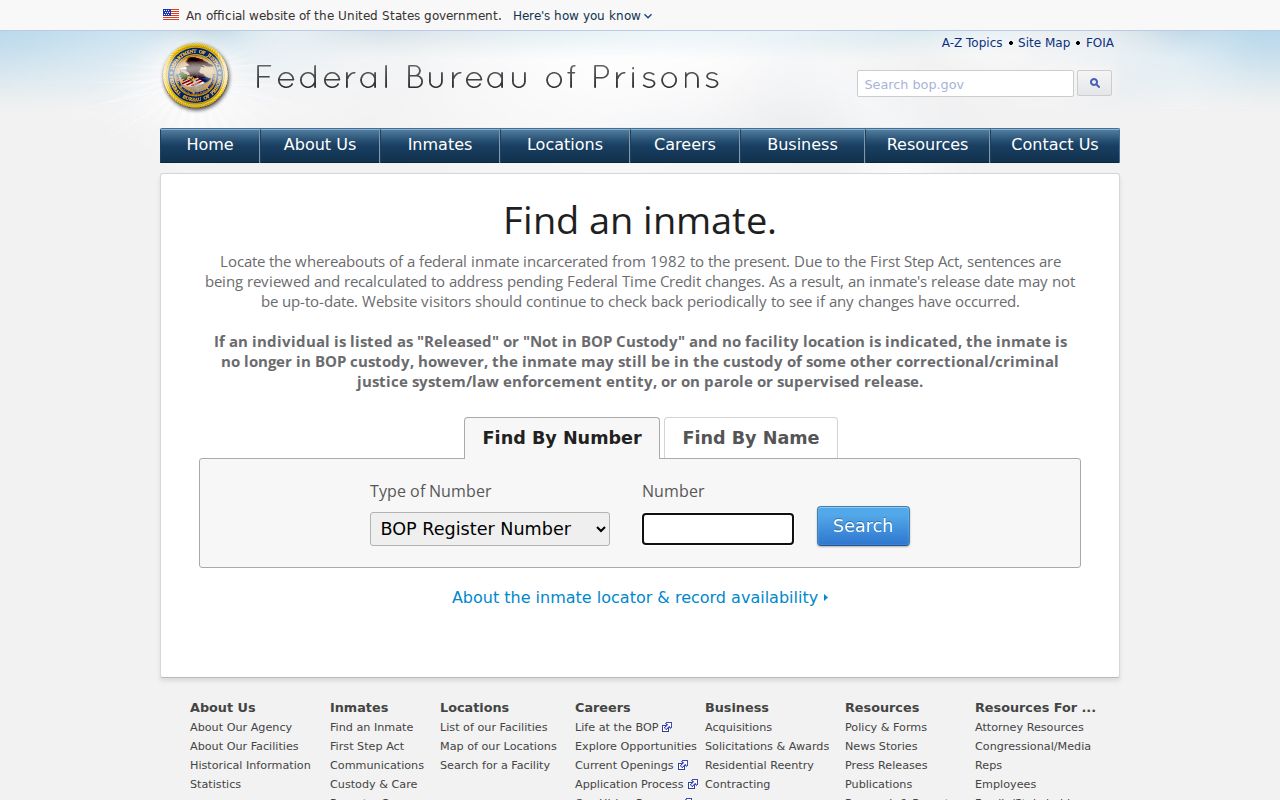Federal custody search for Ben Hill County arrest record follow-up